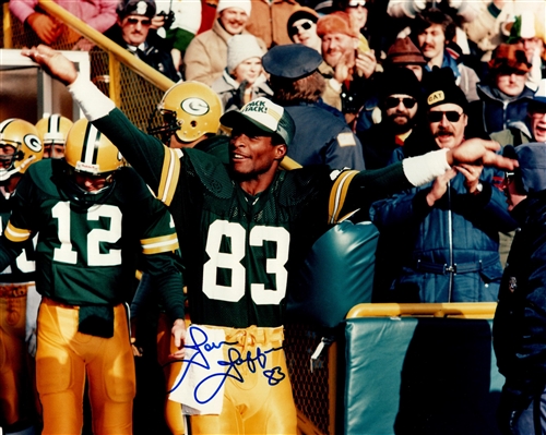 JOHN JEFFERSON SIGNED 8X10 PACKERS PHOTO #4