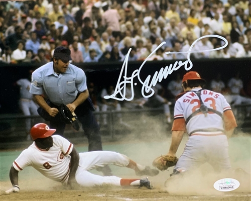 TED SIMMONS SIGNED 8X10 CARDINALS PHOTO #5 - JSA