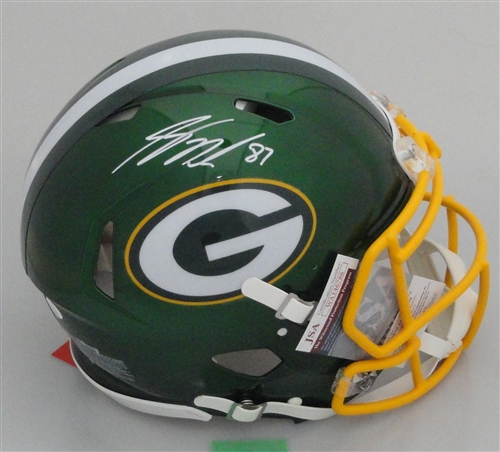 JORDY NELSON SIGNED FULL SIZE PACKERS FLASH AUTHENTIC HELMET - JSA