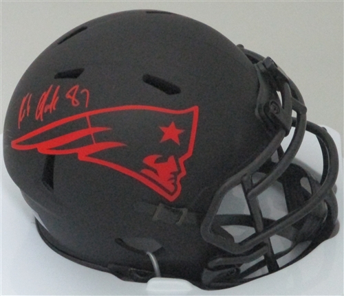 ROB GRONKOWSKI SIGNED PATRIOTS ECLIPSE MINI HELMET