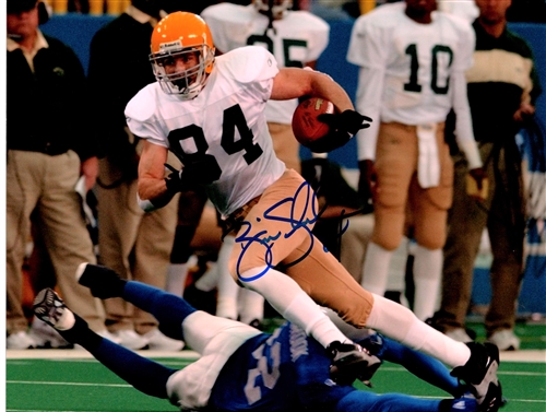 BILL SCHROEDER SIGNED 8X10 PACKERS PHOTO #1