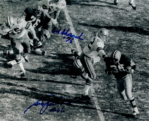 BOB SKORONSKI & BEN WILSON DUAL SIGNED 8X10 PACKERS PHOTO