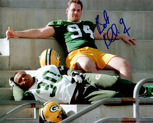 BOB KUBERSKI SIGNED 8X10 PACKERS PHOTO #1