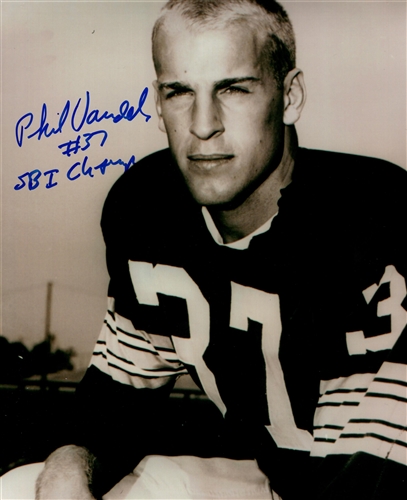 PHIL VANDERSEA SIGNED 8X10 PACKERS PHOTO #4