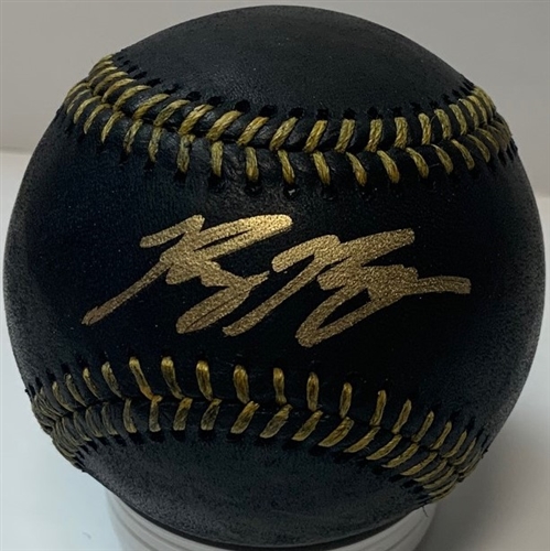 RYAN BRAUN SIGNED OFFICIAL MLB BLACK BASEBALL - JSA