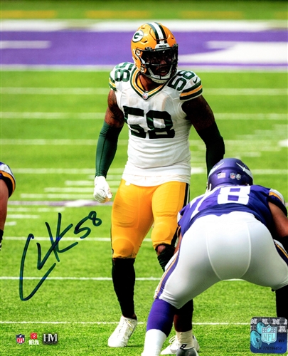 CHRISTIAN KIRKSEY SIGNED 8X10 PACKERS PHOTO #1