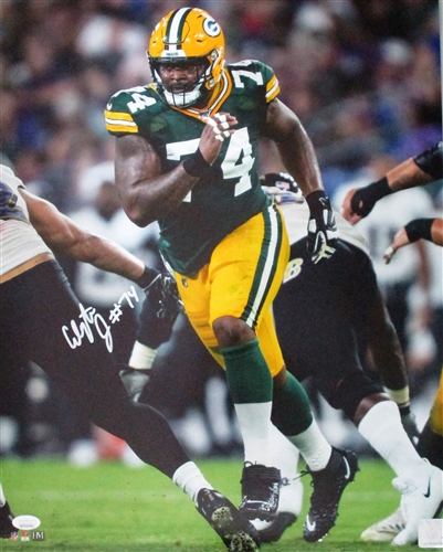 ELGTON JENKINS SIGNED 16X20 PACKERS PHOTO #2 - JSA