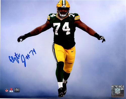 ELGTON JENKINS SIGNED 8X10 PACKERS PHOTO #1