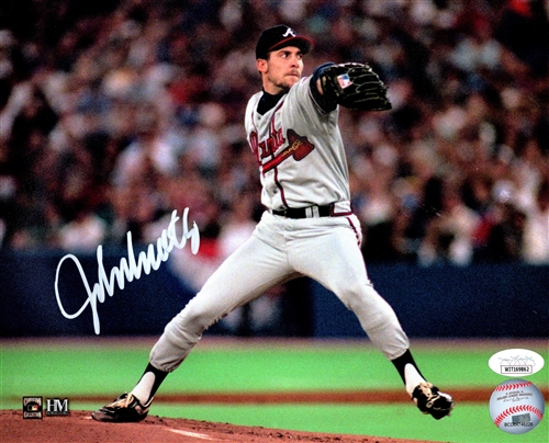 JOHN SMOLTZ SIGNED 8X10 BRAVES PHOTO #4 - JSA