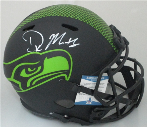 DK METCALF SIGNED FULL SIZE SEAHAWKS SPEED REPLICA ECLIPSE HELMET - BCA