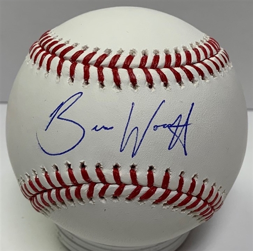 BRANDON WOODRUFF SIGNED OFFICIAL MLB BASEBALL - BREWERS - JSA