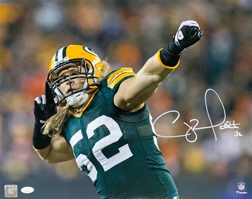 CLAY MATTHEWS SIGNED PACKERS 16X20 PHOTO #4 - JSA