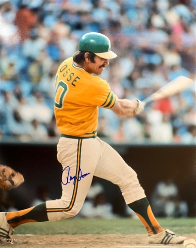 RAY FOSSE SIGNED ATHLETCS 16X20 PHOTO #2