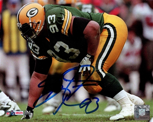 GILBERT BROWN SIGNED 8X10 PACKERS PHOTO #5