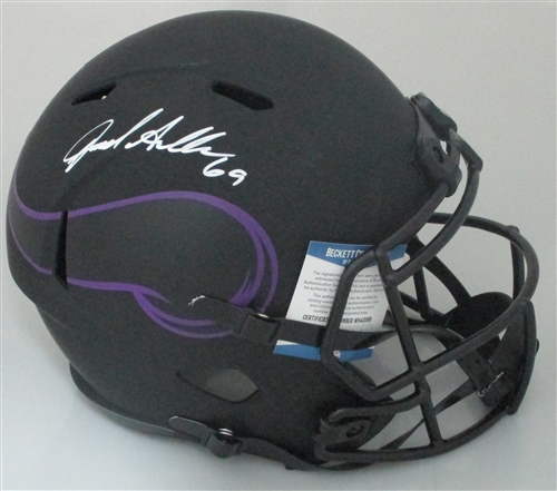 JARED ALLEN SIGNED FULL SIZE VIKINGS REPLICA ECLIPSE HELMET - BCA