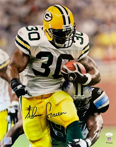 AHMAN GREEN SIGNED PACKERS 16X20 PHOTO #2 - JSA