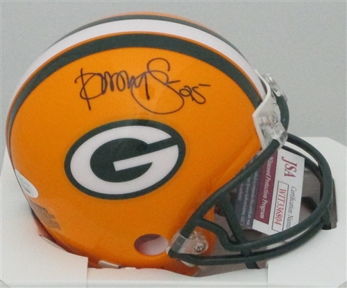 DORSEY LEVENS SIGNED PACKERS MINI HELMET - JSA