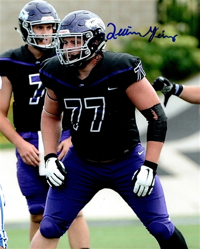 QUINN MEINERZ SIGNED UW-WHITEWATER 8X10 PHOTO #2 - BRONCOS