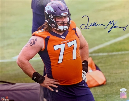 QUINN MEINERZ SIGNED BRONCOS 16X20 PHOTO #1 - UW-WHITEWATER - JSA