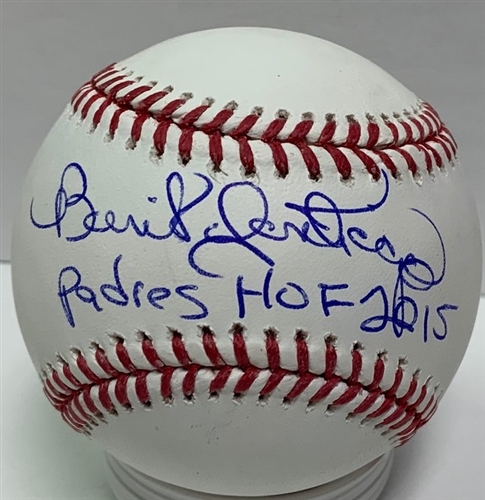 BENITO SANTIAGO SIGNED OFFICIAL MLB BASEBALL W/ PADRES HOF 2015 - JSA