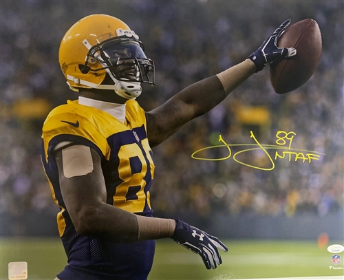 JAMES JONES SIGNED PACKERS 16x20 PHOTO #4 - JSA