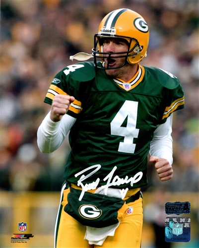 BRETT FAVRE SIGNED PACKERS 8X10 PHOTO #1