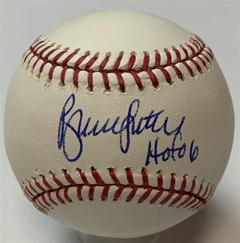 BRUCE SUTTER SIGNED MLB BASEBALL W/ HOF - JSA