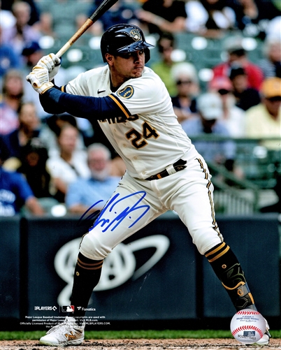 AVISAIL GARCIA SIGNED 8X10 BREWERS PHOTO #3