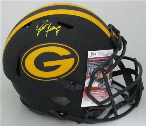 BRETT FAVRE SIGNED FULL SIZE REPLICA PACKERS ECLIPSE SPEED HELMET - JSA