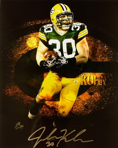 JOHN KUHN SIGNED 8X10 PACKERS PHOTO #4