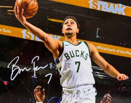 BRYN FORBES SIGNED 8X10 MILW. BUCKS PHOTO #6