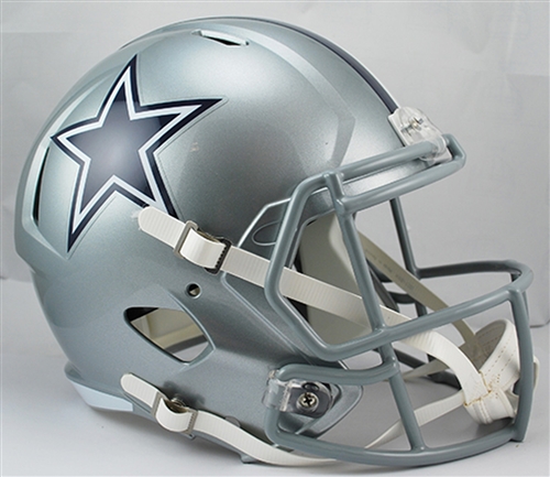 DALLAS COWBOYS UNSIGNED FULL SIZE RIDDELL REPLICA SPEED HELMET