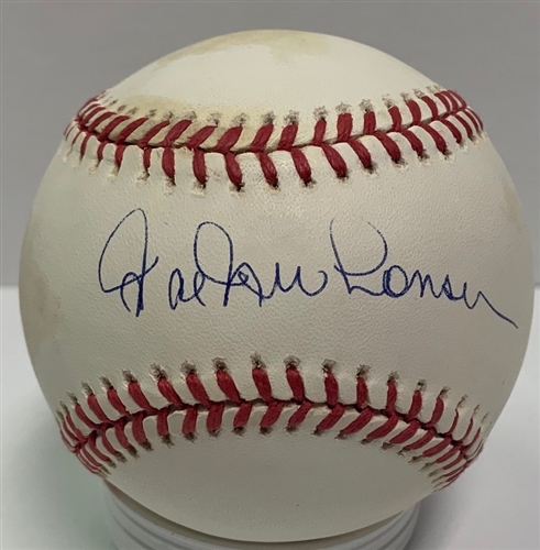 HAL NEWHOUSER SIGNED OFFICIAL AL BASEBALL - TIGERS - JSA