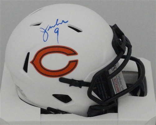 JIM McMAHON SIGNED BEARS LUNAR SPEED MINI HELMET - JSA