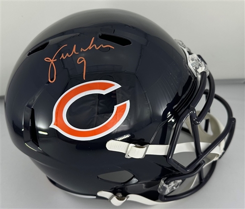 JIM McMAHON SIGNED FULL SIZE BEARS REPLICA SPEED HELMET - JSA