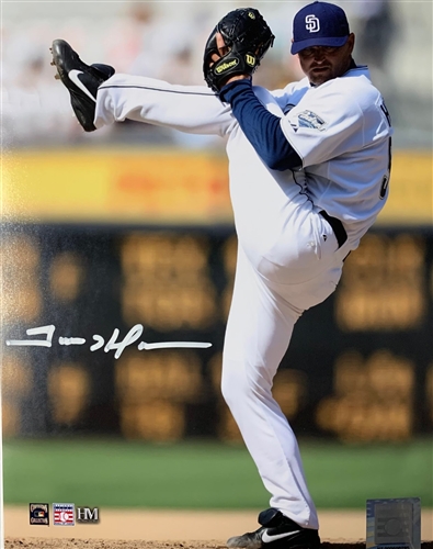 TREVOR HOFFMAN SIGNED SD PADRES 8X10 PHOTO #6