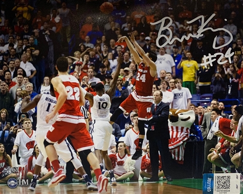 BRONSON KOENIG SIGNED 8X10 WI BADGERS PHOTO #3