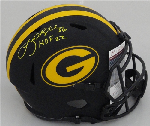 LEROY BUTLER SIGNED FULL SIZE PACKERS ECLIPSE SPEED HELMET W/ HOF - JSA