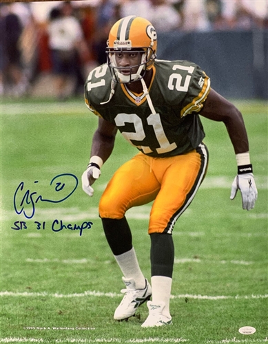 CRAIG NEWSOME SIGNED 16X20 PACKERS PHOTO #2 W/ SCRIPT - JSA