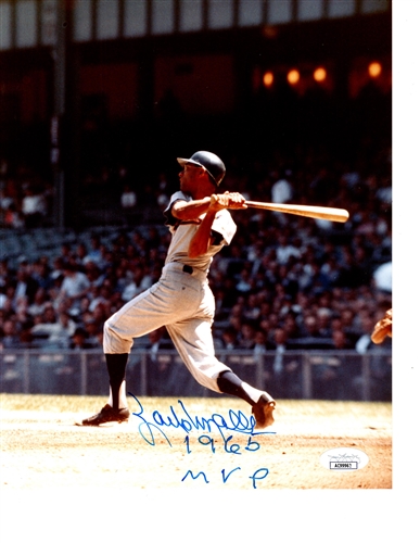 ZOILO VERSALLES (D) SIGNED TWINS 8X10 PHOTO  W/ 1965 MVP - JSA