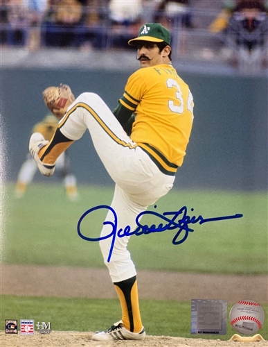 ROLLIE FINGERS SIGNED 8X10 ATHLETICS PHOTO #6