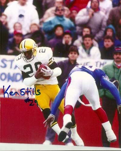 KEN STILLS SR. SIGNED 8X10 PACKERS PHOTO #3