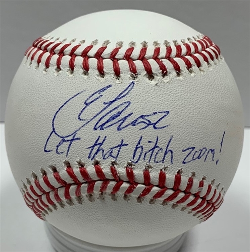 ERIC LAUER SIGNED OFFICIAL MLB BASEBALL W/ SCRIPT - BREWERS - JSA