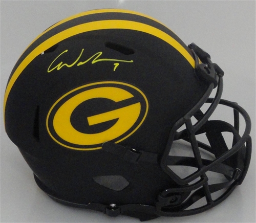 CHRISTIAN WATSON SIGNED FULL SIZE PACKERS ECLIPSE REPLICA SPEED HELMET - BAS