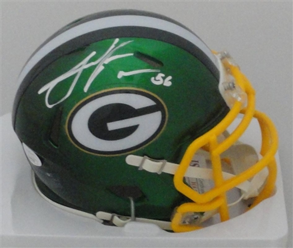 JULIUS PEPPERS SIGNED PACKERS FLASH SPEED MINI HELMET | WSC Sports