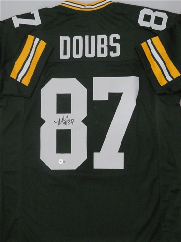 ROMEO DOUBS SIGNED CUSTOM REPLICA PACKERS GREEN JERSEY - JSA