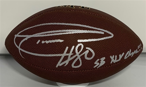 DONALD DRIVER SIGNED WILSON REPLICA FOOTBALL W/ SB XLV CHAMPS - JSA