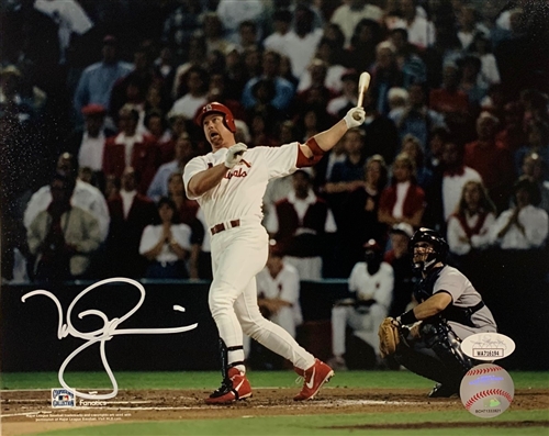 MARK McGWIRE SIGNED 8X10 CARDINALS PHOTO #3 - JSA