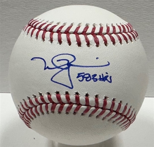 MARK MCGWIRE SIGNED OFFICIAL MLB BASEBALL W/ 583 HRS - CARDINALS - JSA