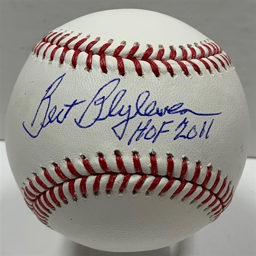 BERT BLYLEVEN SIGNED OFFICIAL MLB BASEBALL W/ HOF - TWINS - JSA